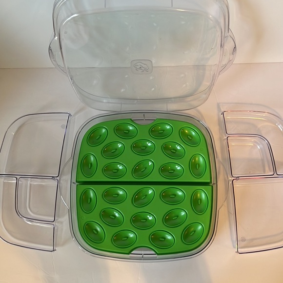 NWOT The Pampered Chef Cool & Serve Tray, No Tags Come With Pampered Chef - Picture 8 of 11